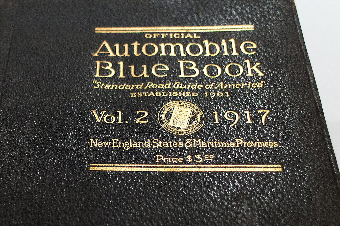 The Automobile Blue Book: The 1917 version of a modern GPS? Check it out!