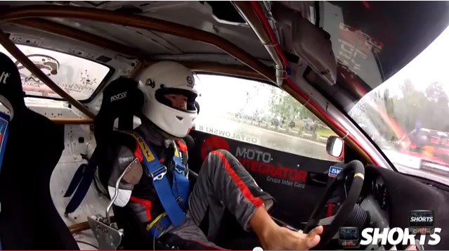 Polish Drifter Bartosz Ostalowski Drifts His Nissan Skyline Using Just His Feet!