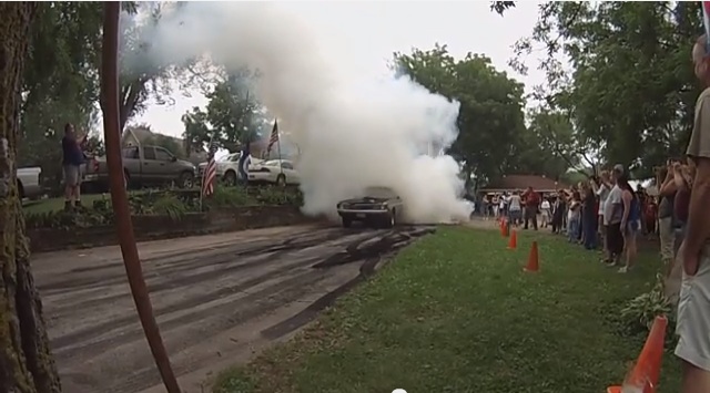 Nothing Caps Off A Neighborhood Party Quite Like A 6,000+ RPM Burnout In The Driveway