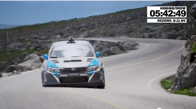 Take A Record-Setting Ride Along With Subaru’s Rally Team Up Mount Washington!