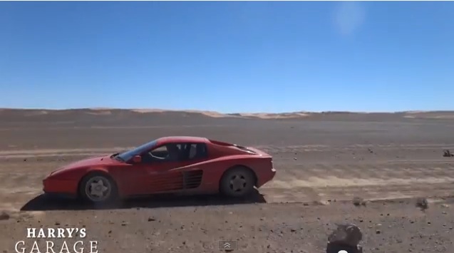 Roadtripping A Ferrari Testarossa Sounds Brilliant, But Taking The Ferrari To The Sahara Desert Makes This Journey Epic