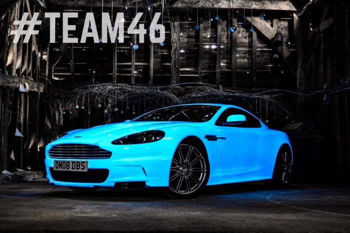 It’s A Glow-In-The-Dark Aston Martin DBS For The Gumball 3000 Rally, Because “Why Not”