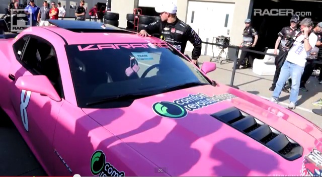 Prank Video: Sage Karam’s Camaro Gets A Makeover Courtesy Of His Team…And He’s Stuck With It Until After The Indy 500