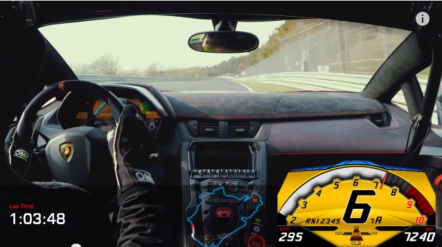 Take A 6:59 Lap Of The Nurburgring Nordschliefe On Board The Lamborghini Aventador SuperVeloce