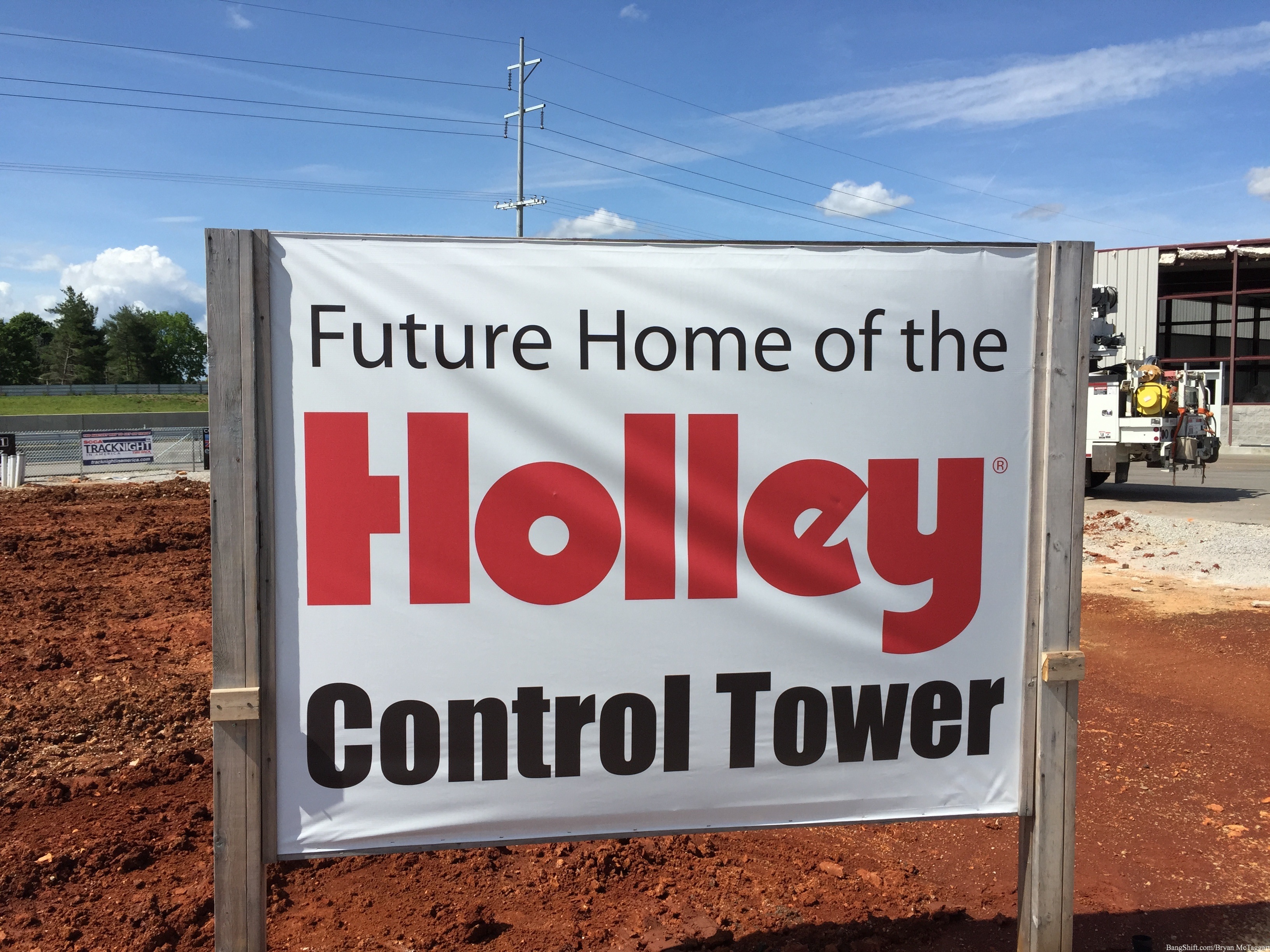NCM Motorsports Park And Holley Break Ground On The Upcoming Holley Control Tower