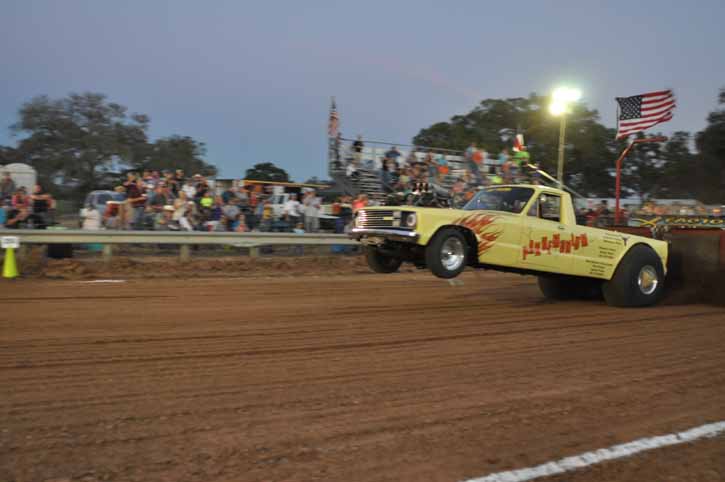 Pulling Action! Wheels Up, Dirt Flying, Awesome Texas Truck and Tractor Pullers Association Photos