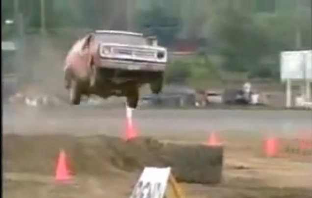 Vintage Tuff Truck Video Perfection – Compressed Spines, Blown Out Front Ends, One High Flying Dodge