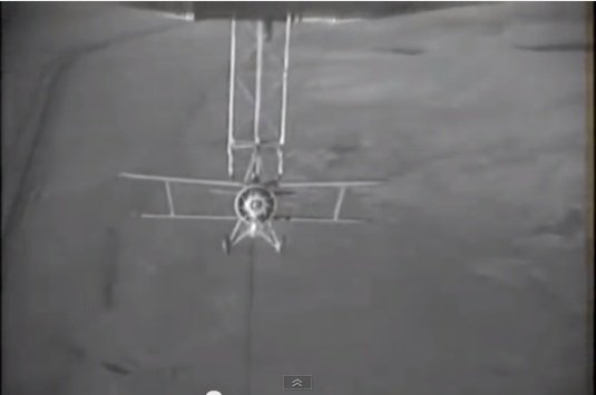 Historical Footage: Playing Catch and Release With Curtiss F9C Sparrowhawks Aboard USS Akron