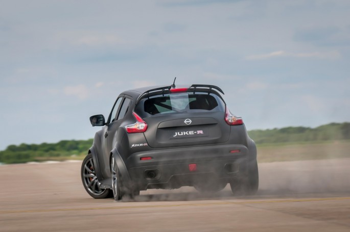 WEST SUSSEX, England (June 25, 2015) - The birth of the Nissan JUKE-R set a benchmark in 2011 as the world's first Crossover supercar, marrying Nissan's innovative JUKE with the engine and running gear from the legendary Nissan GT-R - the brand's flagship sportscar. Now, four years on, JUKE-R has been given an exciting upgrade to reflect the latest model of the JUKE coupled with even more power and bolder styling. Welcome the JUKE-R 2.0.