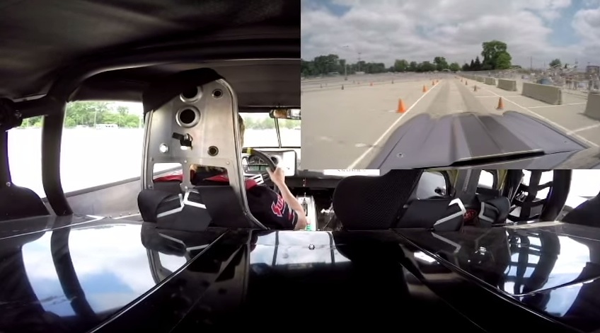 Watch The Crusher Camaro Battle Cones On The Goodguys Autocross