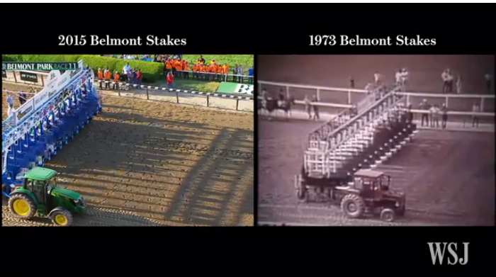 Here’s How Hard Secretariat Would Have Hammered American Pharaoh At Belmont – Neat Split Screen Video