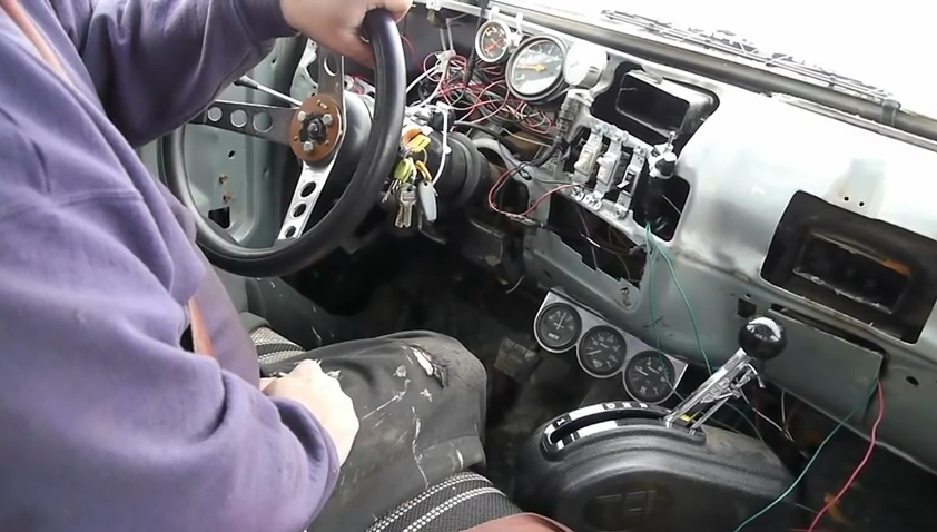 This BangShift Approved Solution To Shifting A 4L80E Transmission Utilizes Light Switches, Miles Of Wire, And A Cell Phone