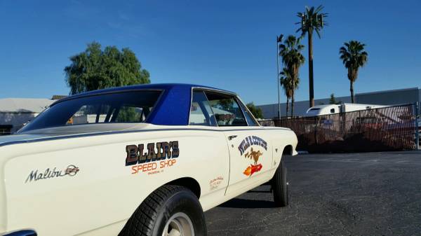 Denny Bolf Wile E. Coyote Gasser Chevelle For Sale Online!