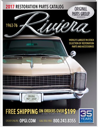 Got A 1963-1976 Buick Riviera? OPGI Has Your Restoration Needs Covered AND A Free Catalog For You