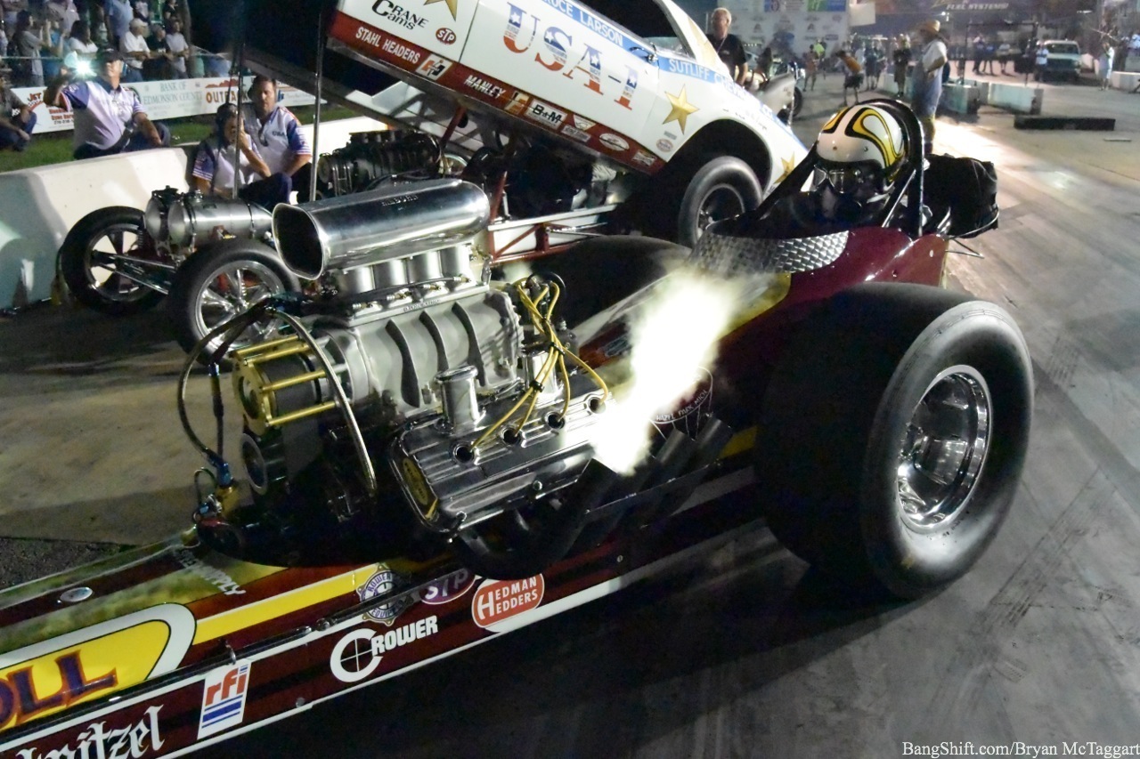 Holley NHRA Reunion Cacklefest Photos – Loading In The Iron And Header Flame Spewing Fun!