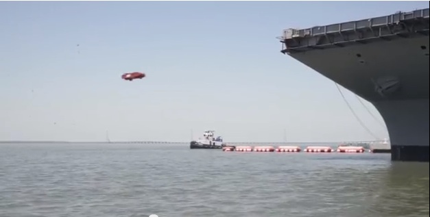 Classic YouTube: Testing The EMALS Launch System On The USS Gerald R. Ford!