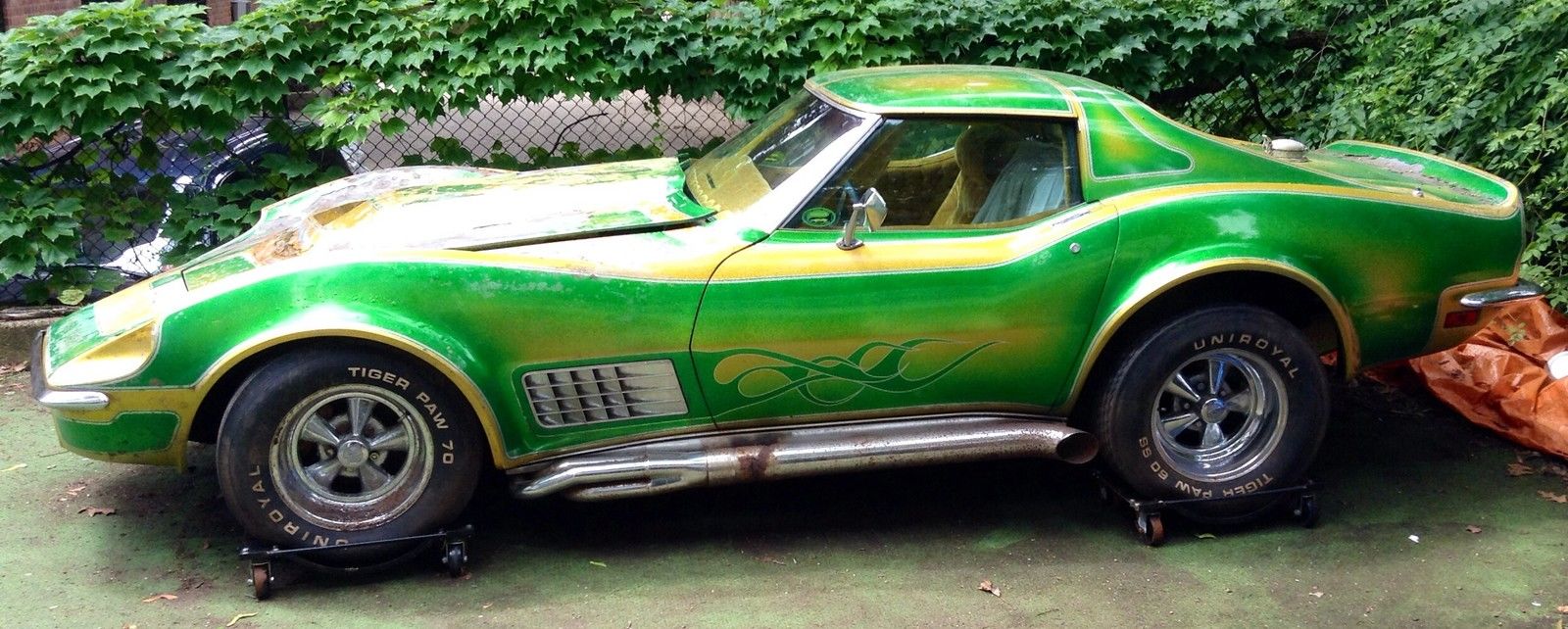 Former ISCA Corvette Unearthed: Baldwin-Motion Nose, Dual Quad Big Block, Wild Interior, Wow