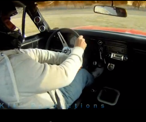 Sideways Video: In Car Action Footage Of A ProCharged El Camino On A Cool Autocross Course