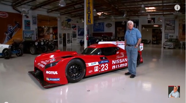 Nissan Gives Jay Leno A Preview Of Their New GT-R LM Nismo Le Mans Racer, Plus Footage Of The Car Testing At NCM Motorsports Park