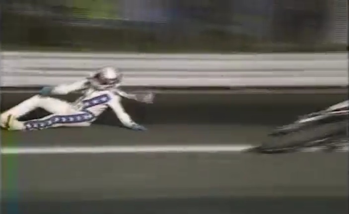 Watch Robbie Knievel Have A Tough Night At Atco Dragway Circa 1991 – VERY Rough Landing