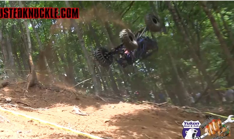 Watch This Rock Bouncer Flip And Roll Down A Cliff – Driver OK, Buggy OK As Well, Trees? Not So Much