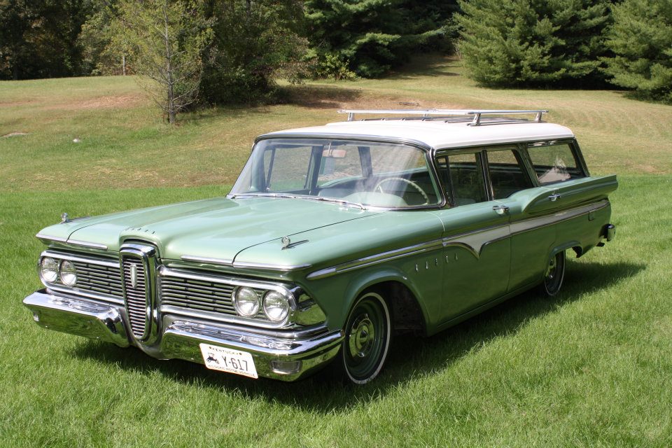 Stolen Car: Have You Seen This 1959 Edsel Villager Station Wagon?