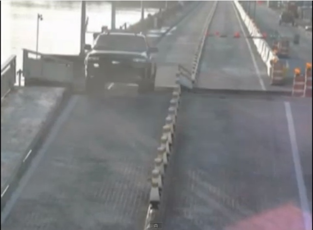 Florida Driver Jumps His Tahoe At An Opening Bridge While Messing With His GPS System