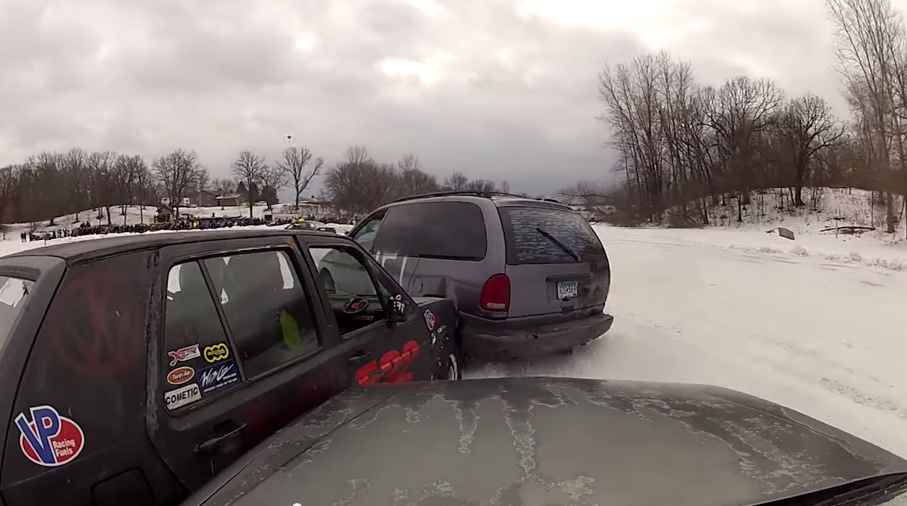 ACED: AutoCross Every Day! This Is NOT The Autocross We Are Used To, Full Contact On Ice!