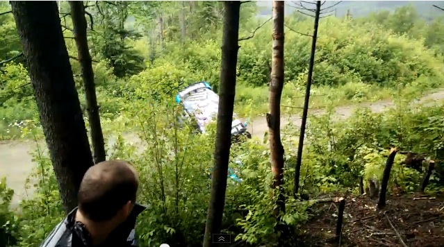 Footage Of Ken Block’s Crash From New England Forest Rally 2015 – Start It Up And Keep Moving! That’s The Spirit!