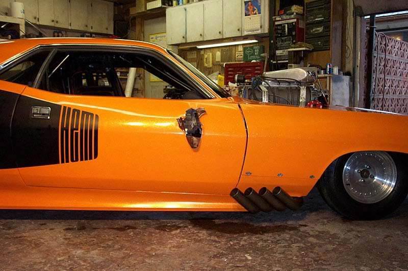 KABOOM! This ‘Cuda’s Transmission Explosion Ventilated Just About Everything In The Car