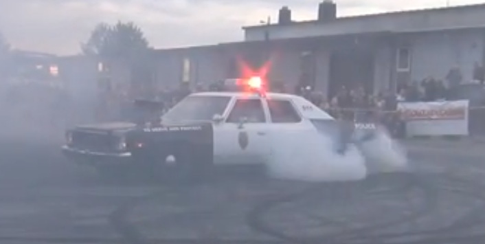 Here’s Footage Of The Tunnel-Rammed Gran Fury Cop Car Getting Wild During Lahti Cruising