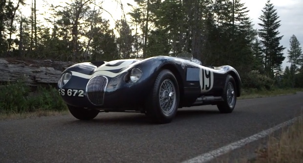 Ride Along As RM Sotheby’s Gets A Rare Opportunity To Drive A Jaguar C-Type Works Lightweight In The Hills Of Oregon