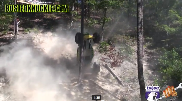 Watch As Ritchie Keith And His Rock Bouncer Go For A Big Roll Down Showtime Hill!