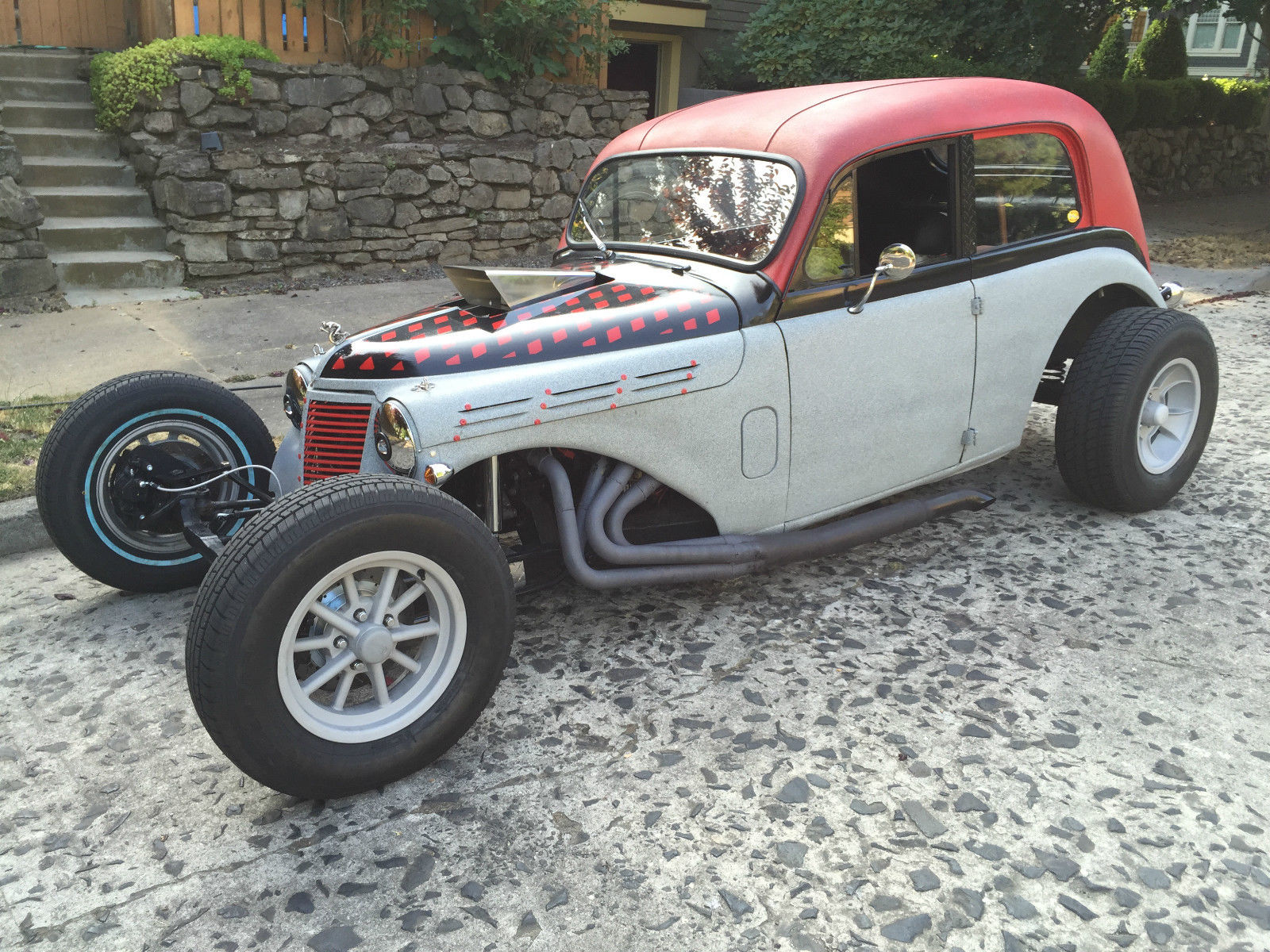 This 1947 Renault 440 Hot Rod Is A Right Hand Drive Street Freak With Chrysler Power