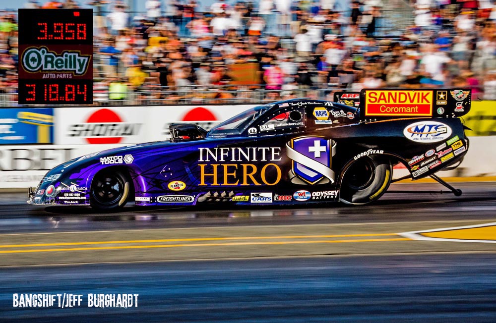 UPDATE!  Beckman & Prock Set NHRA Nitro Funny Car Record