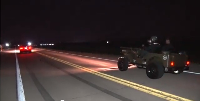 It’s A Race And A Comedy Show When The LSX Willys Takes On This Terminator Mustang