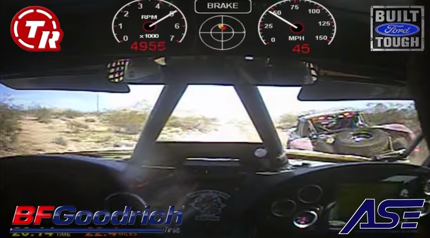 Amazing In Truck MINT 400 Off Road Footage With Driver Comms And Telemetry!