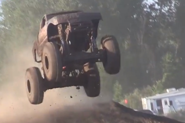 The Second 2 None Mega Truck Puts On A Show Worthy Of An Arena – High-Flying, Axle Breaking, Mud Slinging Fun!