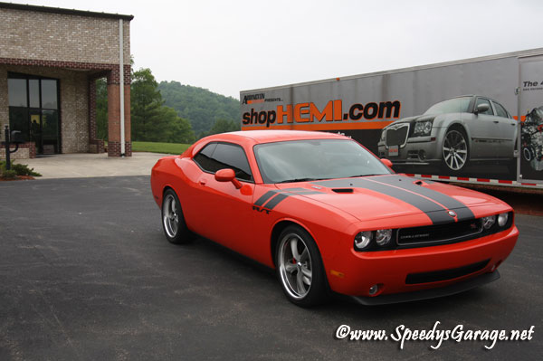 Want Functional Hood Scoops In Your Late-Model Challenger? It Just Takes Two Parts And About Ten Minutes Of Your Time!