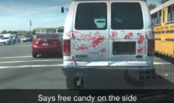 If You Actually Create A “Free Candy” Van, Expect To Wind Up On The Evening News!