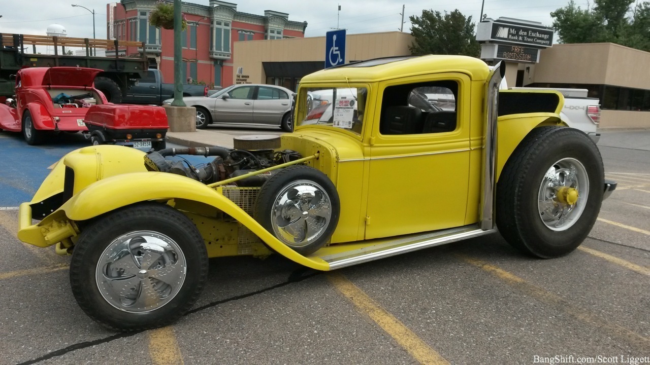 This 1934 International Is Big-Blocked, Bright Yellow And…Well, Look For Yourself…