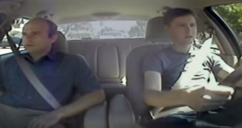 Watch This Kid Set Off His Driving Instructors On Purpose – Classic Video