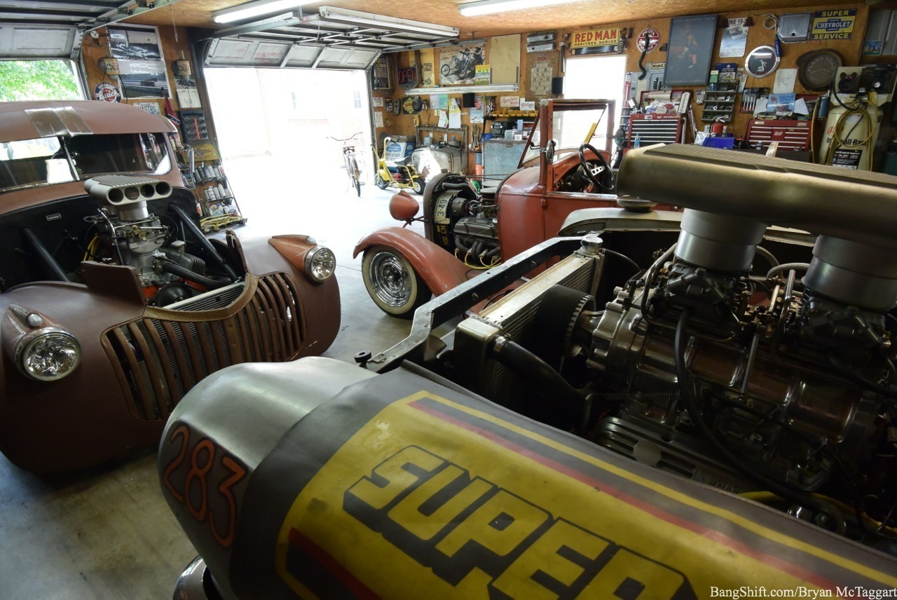 Short Street Rod Shop Tour: The “Hustlin’ Hillbilly” 1946 Chevrolet And The 1929 Ford Model A Phantom Build!