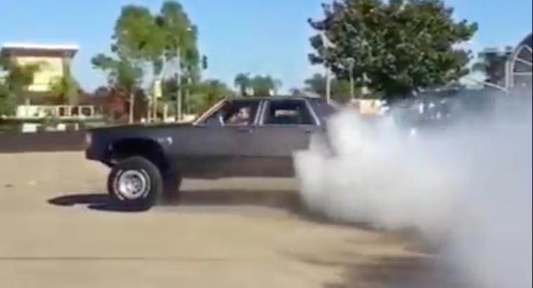 Burnout Mondays: The “Trophy LTD” Crown Victoria Prerunner Hazes Them Off