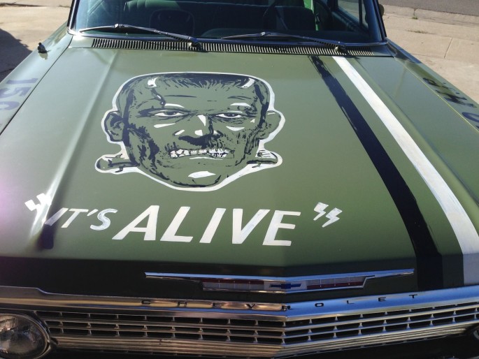 1963 Chevrolet Bel Air Frankenstein Car 3