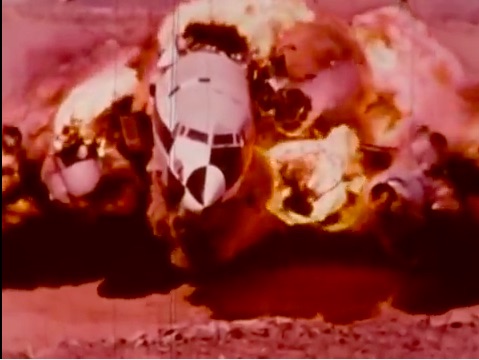 Classic YouTube: This 1964 FAA Controlled Crash Test Of A Douglas DC-7 – When You Must Be Certain Every Safety Feature Will Work…