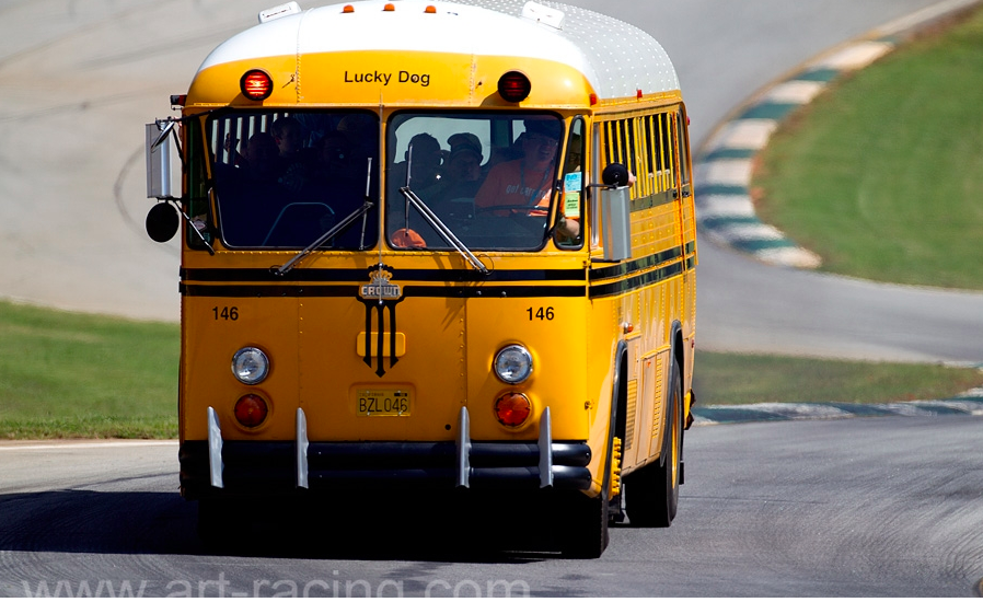 This 1956 Crown Bus Just Rewrote The Record Books At Road Atlanta