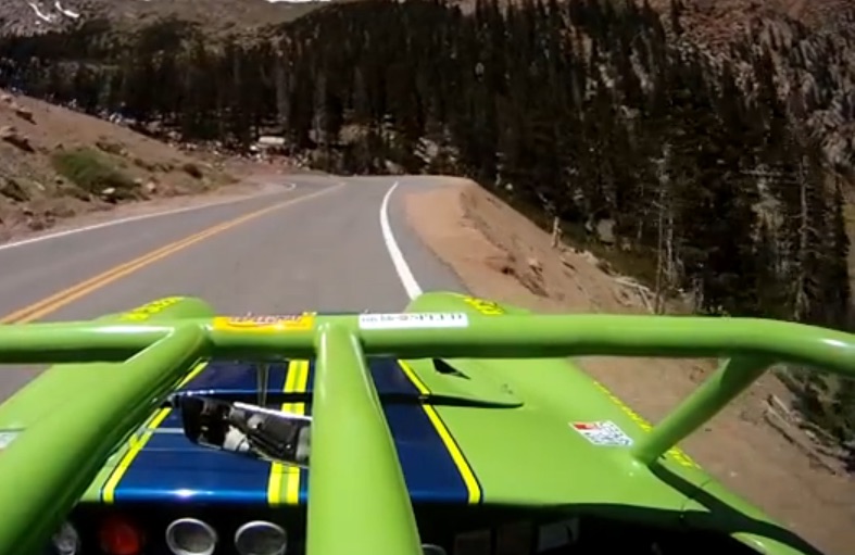 Riding Up Pikes Peak on the Roll Bar of a Screaming Chevy Equipped Cobra Will Make You Want To Carve Corners Today!