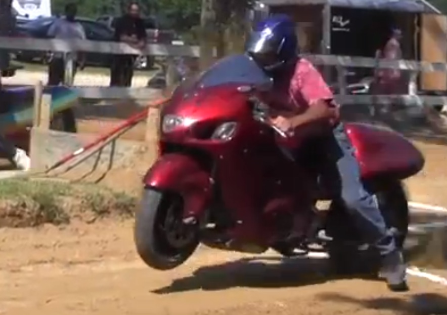 More Sand Drag Bike Action! Would You Take A Hayabusa Onto The Sand And Go Wide Open?