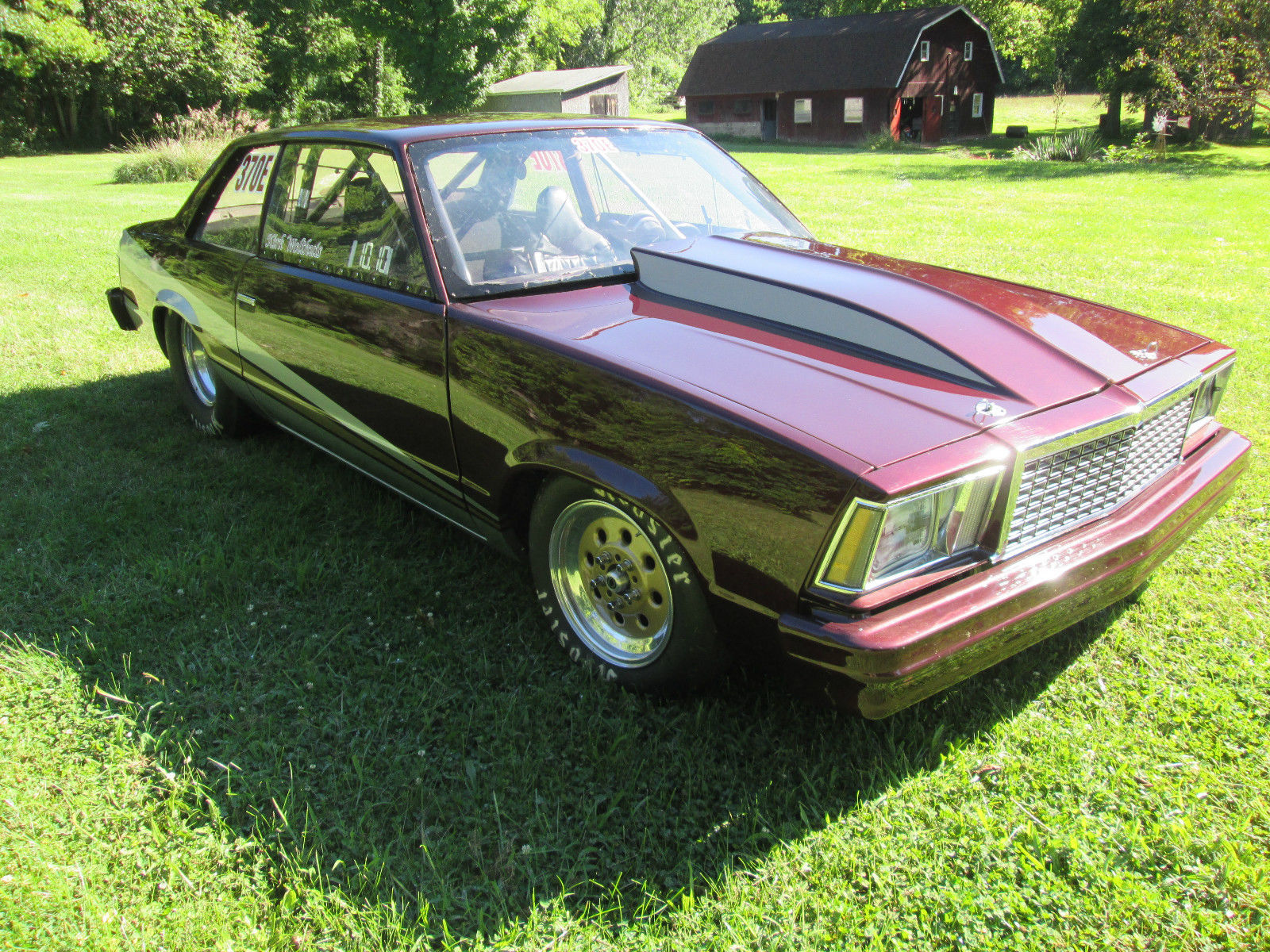 Malibu 2 Door Coupe (Fiberglass Doors) Custom Paint Job Lexon windows Fiber...